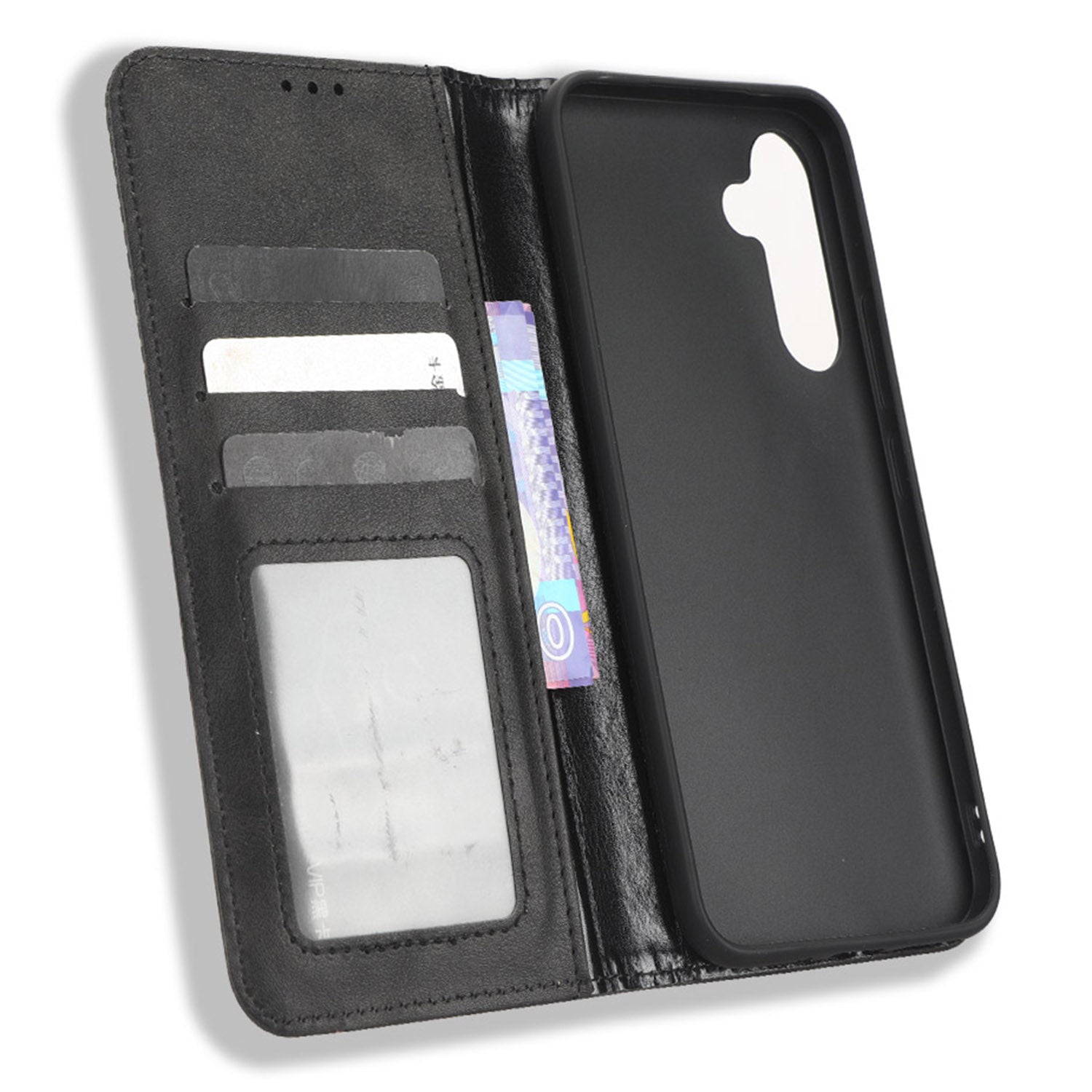 Til Samsung Galaxy A34 5G Anti-fall Telefon Etui Stand Retro Tekstur Påtrykt Mønster Magnetisk Auto Lukning Flip Læder Pung Telefon Cover Til Samsung Galaxy A34 5G Anti-fall Telefon Etui Stand Retro Tekstur Påtrykt Mønster Magnetisk Auto Lukning Flip Læder Pung Telefon Cover